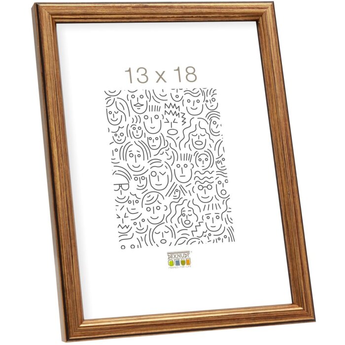 Deknudt S236A1 Деревянная рамка 21x30 см золото