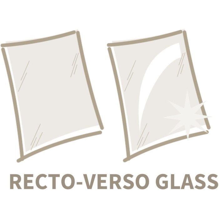 Deknudt Bilderrahmen Glas 20x28 cm Premiumglas