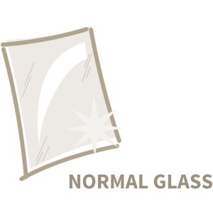 Deknudt Bilderrahmen Glas 20x40 cm Normalglas