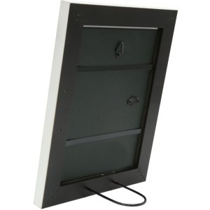 Deknudt Holzrahmen S42L weiß 15x20 cm Premiumglas