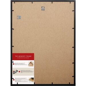 Deknudt Trikot-Bilderrahmen 60x80 cm schwarz T-Shirt Rahmen