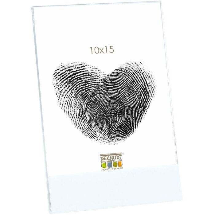 Держатель для фотографий S58SG белый 10x15 см