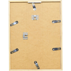 Эффектная деревянная рамка профиль 35 зеленый 10x15 см обычное стекло + разделитель