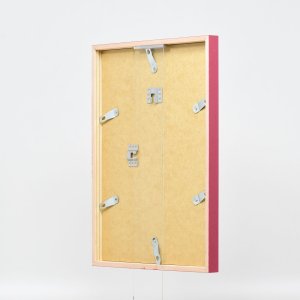 Effect Holzrahmen Profil 35 rot 10x15 cm mit Museumsglas