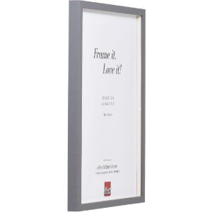 Эффектная деревянная рама профиль 35 антрацит 10,5x14,8 см обычное стекло + разделитель