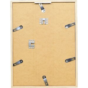 Эффектная деревянная рама профиль 35 антрацит 10,5x14,8 см обычное стекло + разделитель