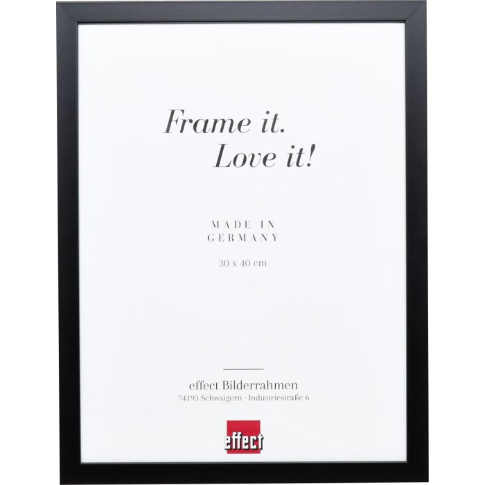 Деревянная рама Top Cube 13x18 см черное обычное стекло