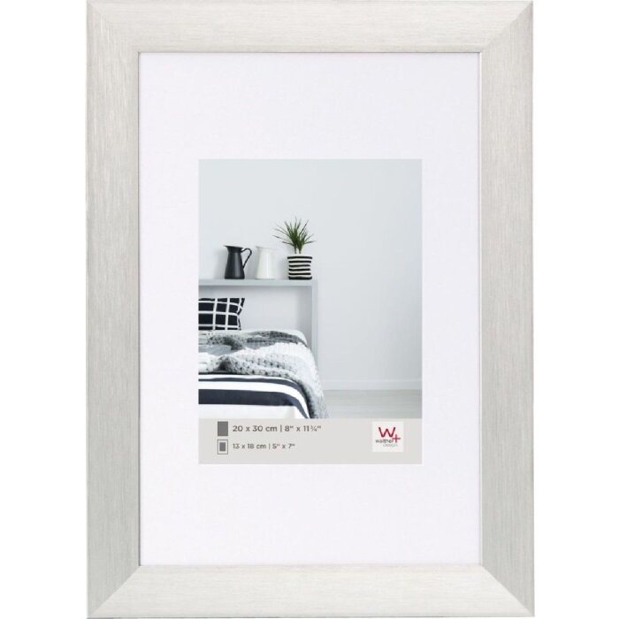 Вальтер алюминиевая рама ALULINE 30x40 см серебристая с пассатижами 20x27 см