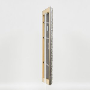 Effect Holzrahmen Profil 94 silber 13x18 cm Normalglas