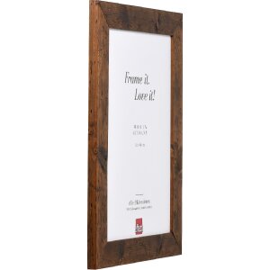 Effect Holzrahmen 2400 braun 13x18 cm Antireflexglas
