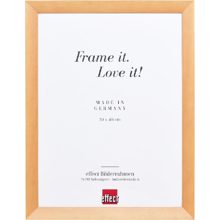 Эффектная деревянная рама Top N birch 14,8x21 см музейное стекло