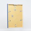 Effect Holzrahmen Profil 35 blau 15x20 cm Antireflexglas