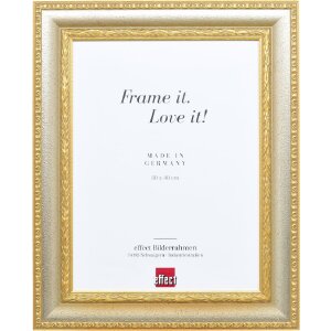Effect Barock Bilderrahmen Profil 31 silber 15x20 cm mit...