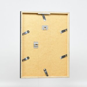 Effect Holzrahmen Profil 35 schwarz 18x24 cm Antireflexglas