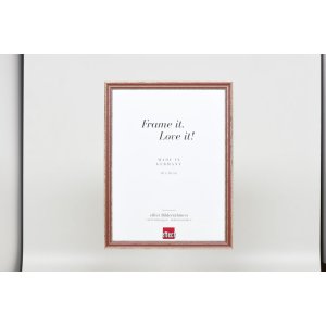 Effect Holzrahmen Profil 38 braun 18x24 cm Antireflexglas