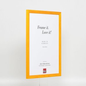 Эффектная деревянная рамка профиль 89 светло-коричневый 18x24 см обычное стекло