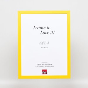 Деревянная рама Top Cube 18x27 см желтое обычное стекло