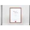 Effect Holzrahmen Profil 38 braun 18x27 cm Antireflexglas