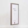 Effect Holzrahmen Profil 35 braun 18x27 cm Normalglas