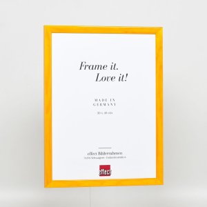 Эффектная деревянная рамка профиль 89 светло-коричневый 18x27 см акриловое стекло