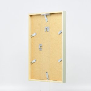 Effect Holzrahmen Profil 35 grün 18x32 cm mit Antireflexglas