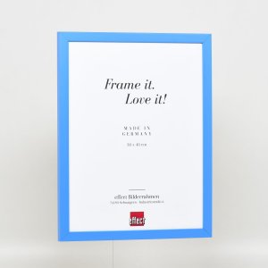 Деревянная рама Top Cube 18x32 см голубое акриловое стекло