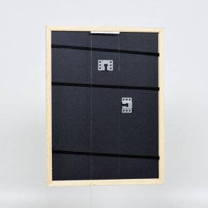 Effect Holzrahmen Profil 38 weiß 20x25 cm mit Antireflexglas