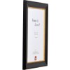 Effect Holzrahmen Profil 95 schwarz 20x25 cm mit Antireflexglas