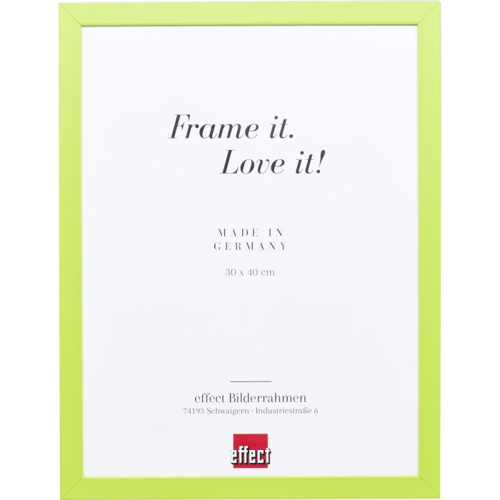 Деревянный каркас Top Cube 20x28 см зеленое обычное стекло