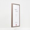 Effect Holzrahmen Profil 35 braun 20x28 cm Antireflexglas