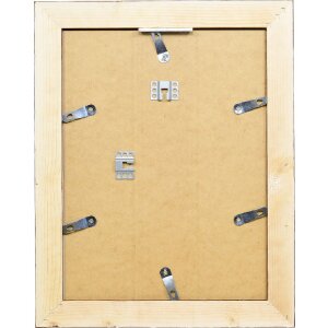 Effect Holzrahmen 2400 braun 20x28 cm Antireflexglas