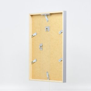 Effect Holzrahmen Profil 35 hellgrau 20x28 cm mit Museumsglas