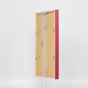 Effect Holzrahmen Profil 35 rot 20x30 cm Normalglas Abstandshalter