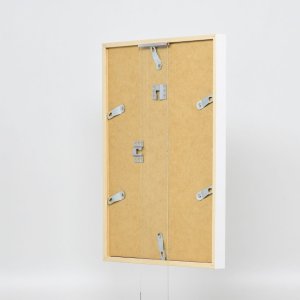 Effect Holzrahmen Profil 35 weiß 20x30 cm Normalglas Abstandshalter