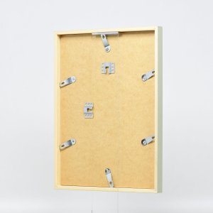 Effect Holzrahmen Profil 35 grün 21x28 cm mit Antireflexglas