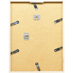 Эффектная деревянная рамка профиль 35 белый 21x28 см акриловое стекло