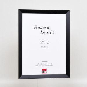 Эффектная деревянная рама Топ N черный 21x28 см антибликовое стекло