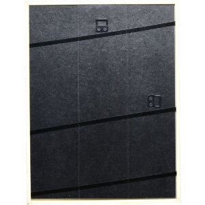 Эффектная рама из массива дерева профиль 20 золото 21x29,7 см обычное стекло