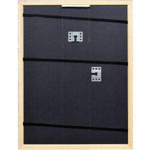 Эффектная деревянная рама профиль 38 коричневый 21x29,7 см обычное стекло