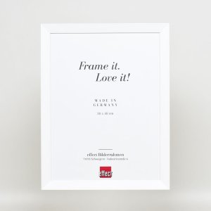 Эффектная деревянная рама Топ N белый 21x29,7 см антибликовое стекло