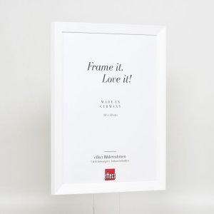 Эффектная деревянная рама Топ N белый 21x29,7 см антибликовое стекло