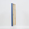 Effect Holzrahmen Profil 35 blau 21x29,7 cm mit Normalglas und Abstandshalter