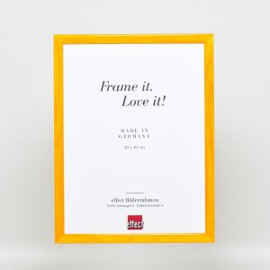 Эффектная деревянная рама профиль 89 светло-коричневый 21x29,7 см акриловое стекло