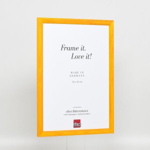 Эффектная деревянная рама профиль 89 светло-коричневый 21x29,7 см акриловое стекло