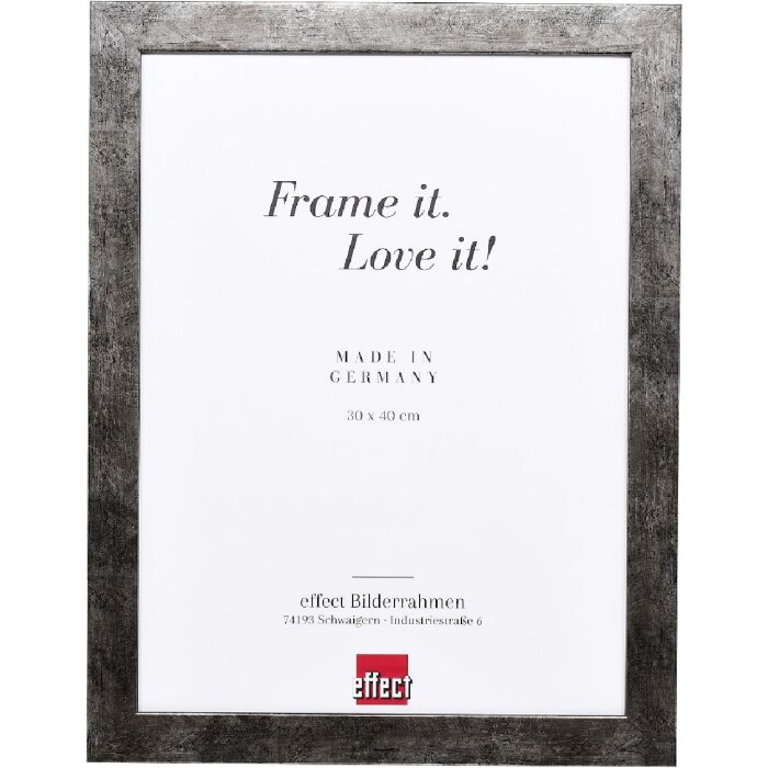 Effect Bilderrahmen 2311 anthrazit 21x29,7 cm mit Antireflexglas