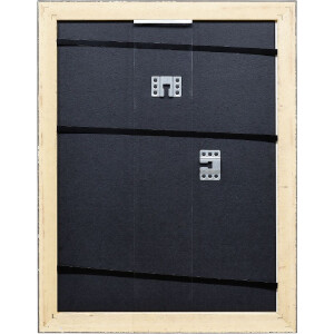 Эффектная деревянная рама профиль 94 черный 21x29,7 см акриловое стекло