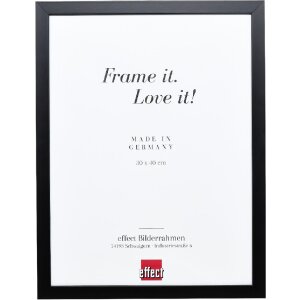 Деревянная рама Top Cube 24x30 см черное антибликовое стекло