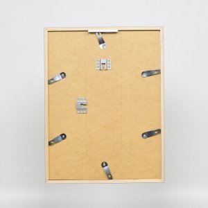 Effect Holzrahmen Profil 35 hellgrau 24x30 cm Normalglas Abstandshalter