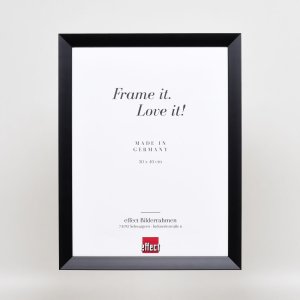 Эффектная деревянная рама Топ N черный 24x30 см акриловое стекло