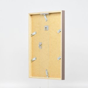 Effect Holzrahmen Profil 35 braun 24x30 cm Museumsglas